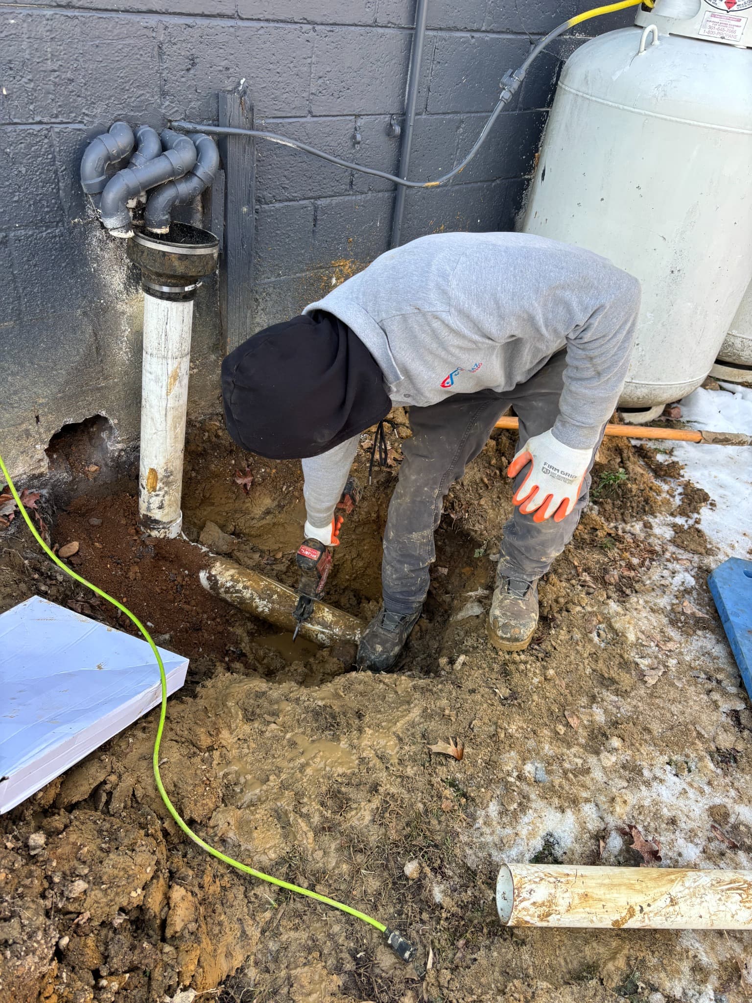 Odemz Plumbing sewer line repair